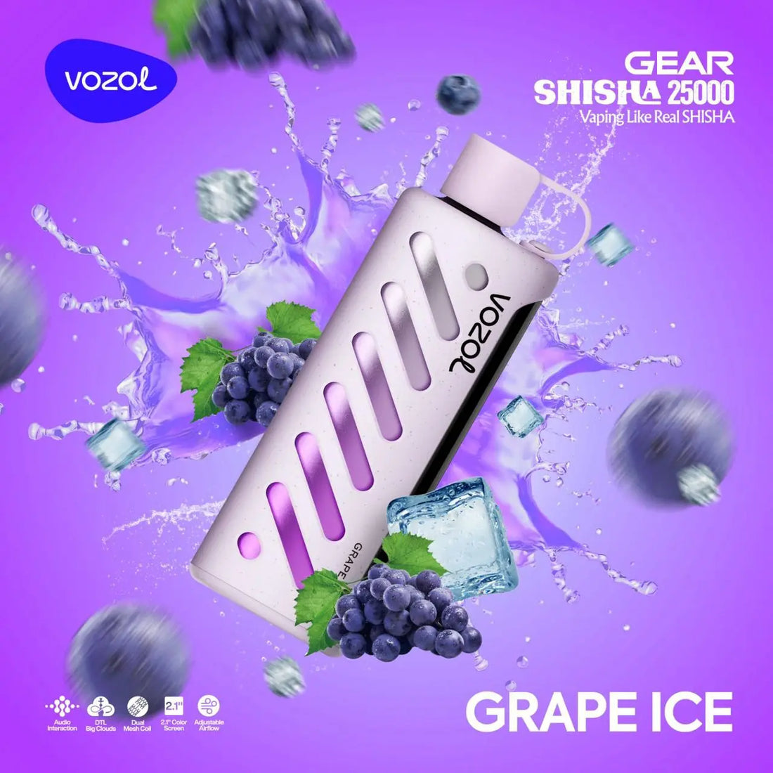 Warum Vozol Gear Shisha 25000 Puffs?