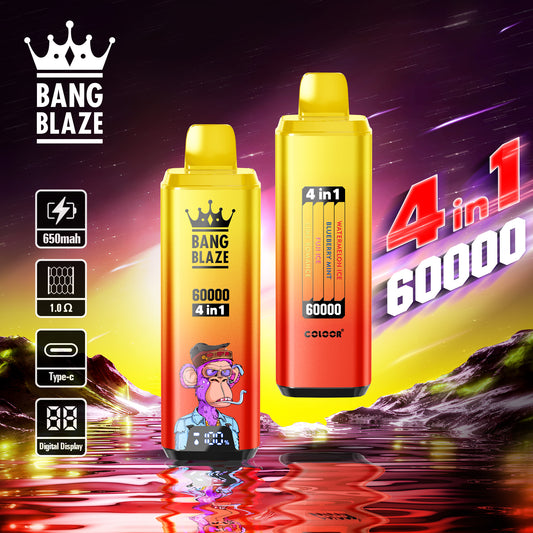 Bang Blaze 60000 Puffs 4-in-1 Einweg-E-Zigarette