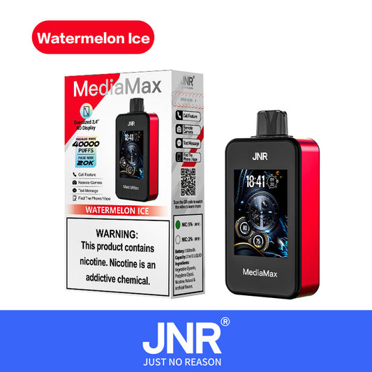Watermelon Ice JNR Media Max 40000 Puffs 40k