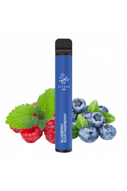 ELF BAR 600 Vape -Blue Sour Raspberry