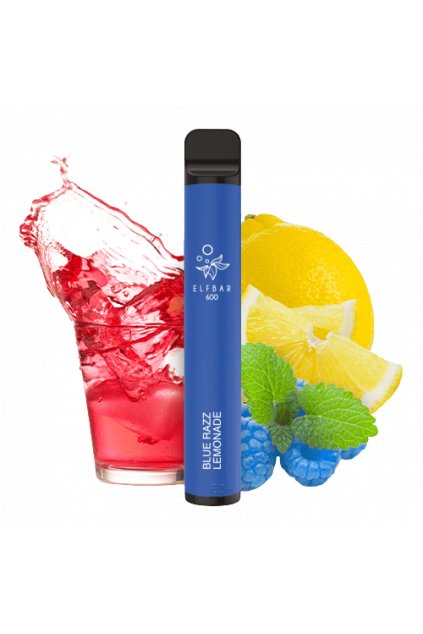 ELF BAR 600 Einweg-Vape - Blue Razz Lemonade