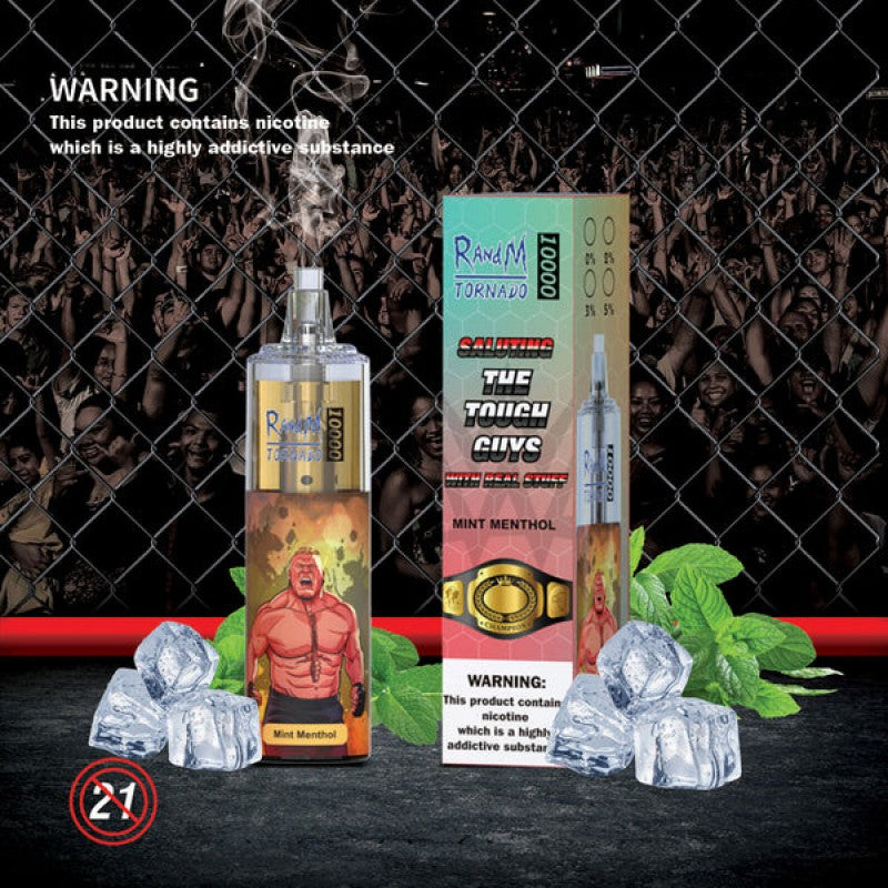 RandM Tornado 10000 Puffs - Mint Menthol