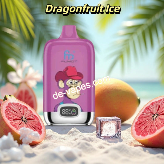 Dragonfruit Ice RandM Tornado 12000