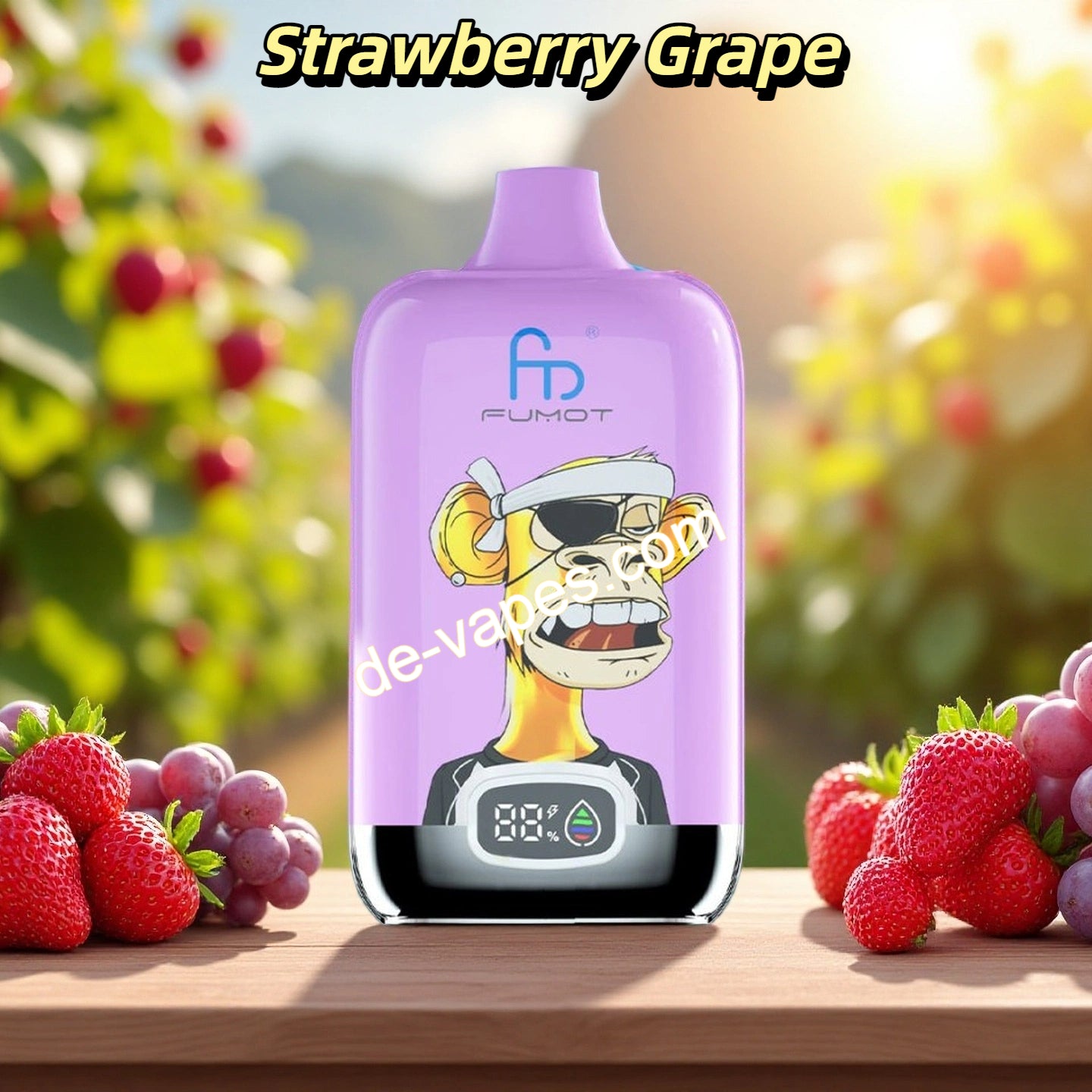 Strawberry Grape Randm Digital Box 12000 Puffs