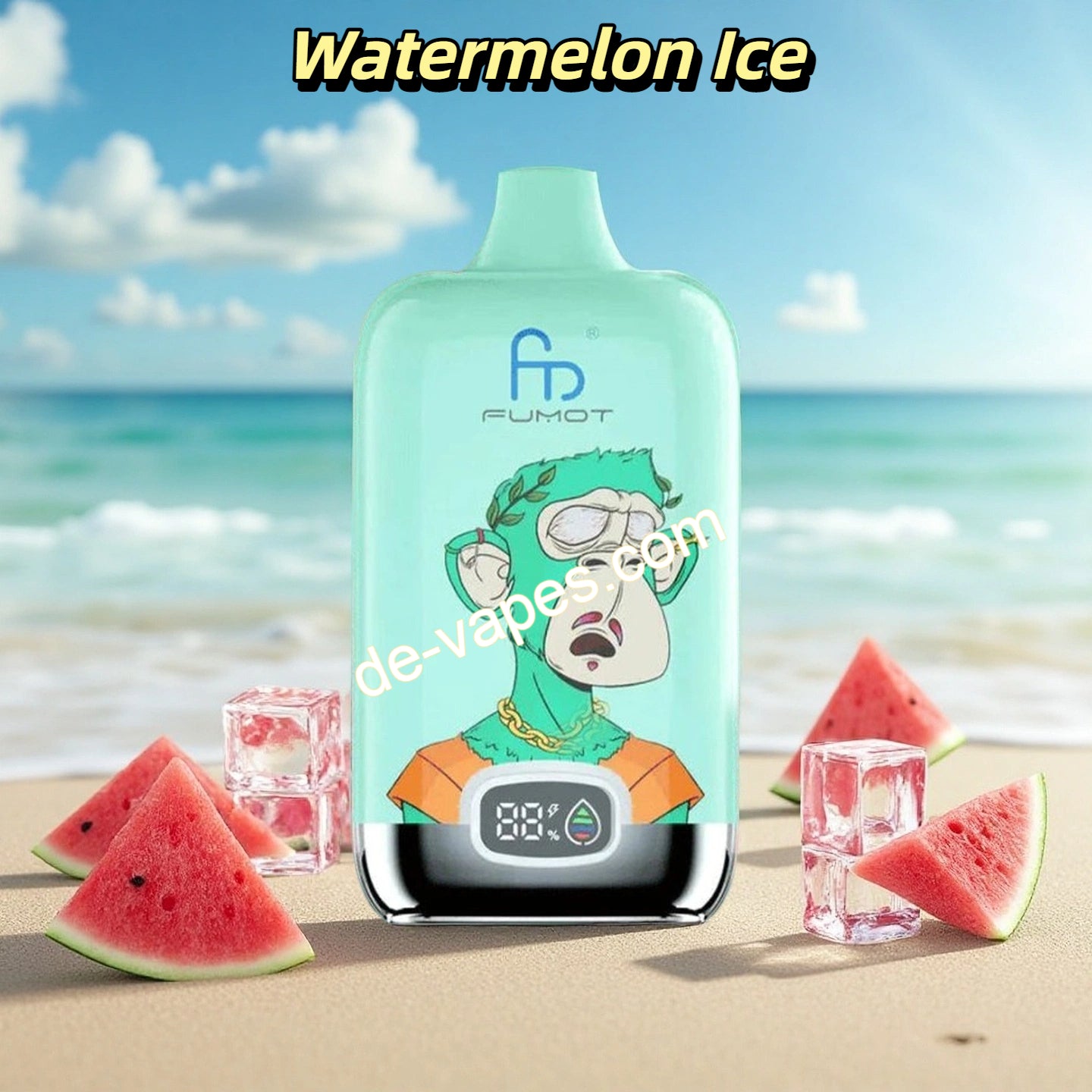 fumot 12000 watermelon ice Fumot 12000 Watermelon Ice – Vape mit 12.000 Zügen