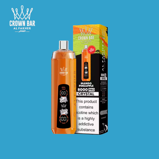 Al Fakher Crystal 8000 Mango Pineapple Vape