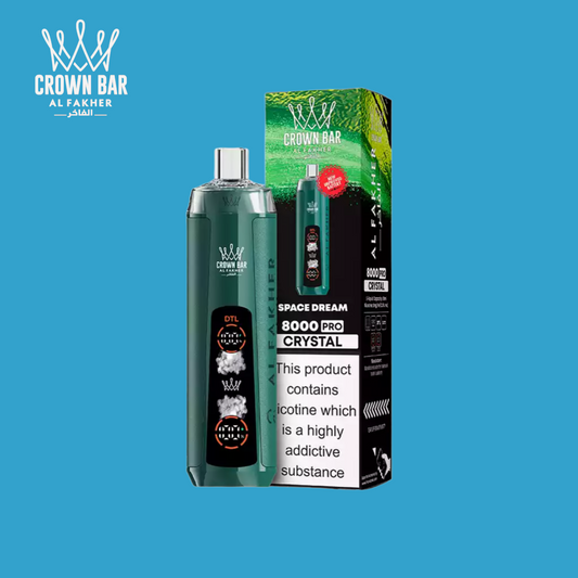 Al Fakher Crystal 8000 Puffs Space Dream