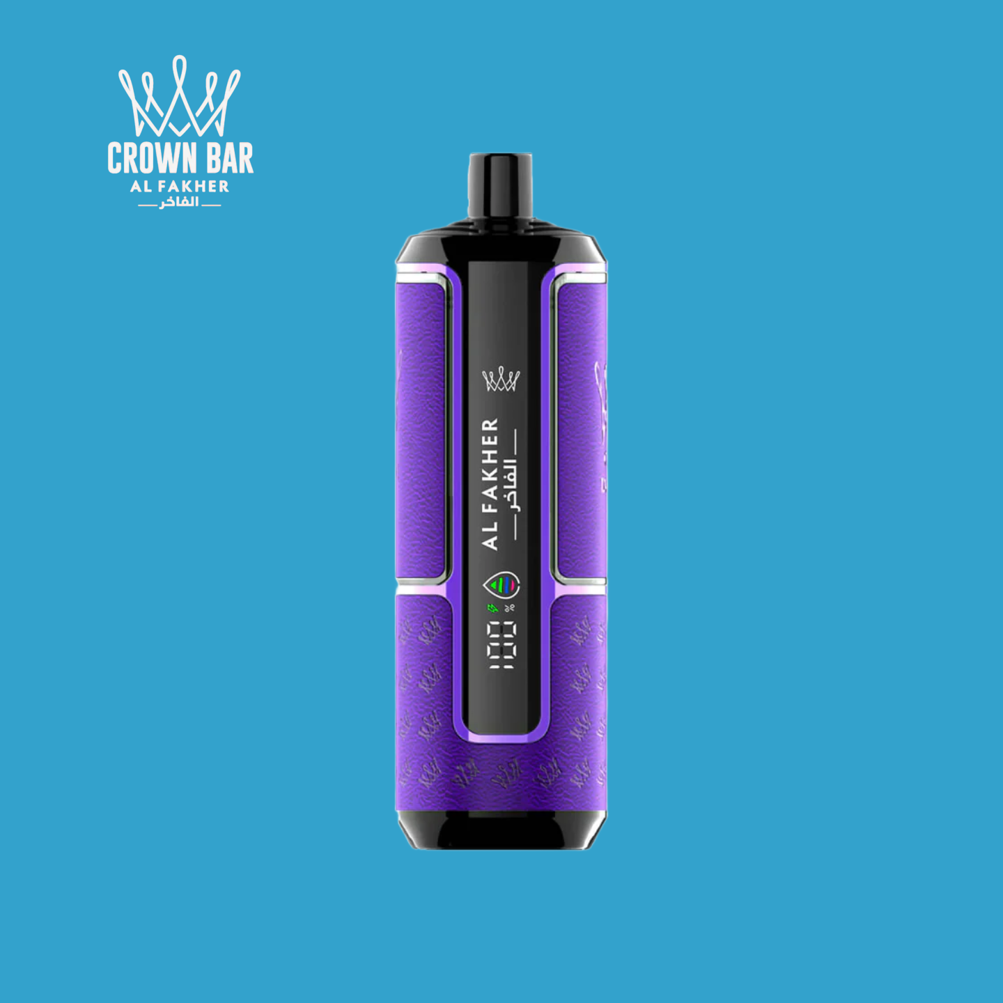 Al Fakher Crown Bar HyperMax 15K  Cherry Fiesta