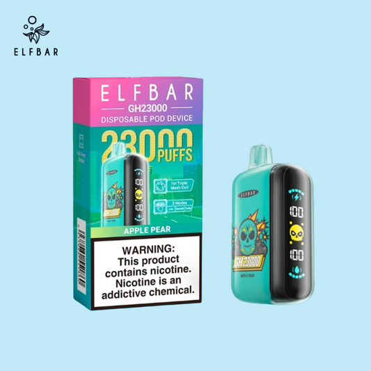 23K Puffs Apple Pear ELF BAR GH23000