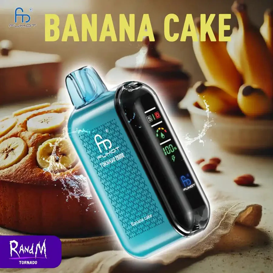 RandM Tornado 20000 Puffs - Banana Cake