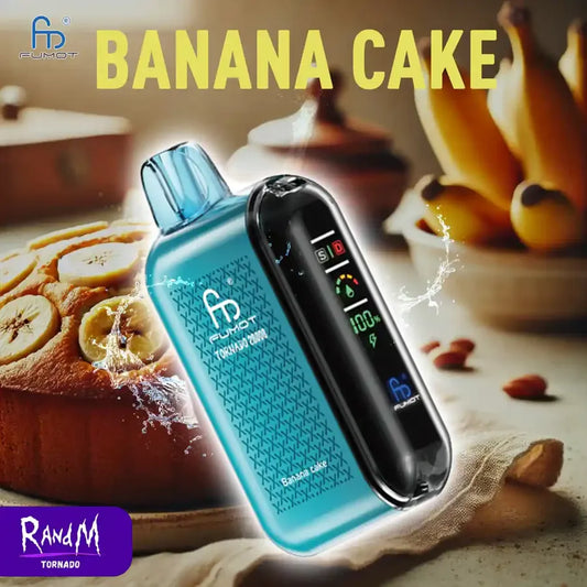 RandM Tornado 20000 Puffs -  Banana Cake