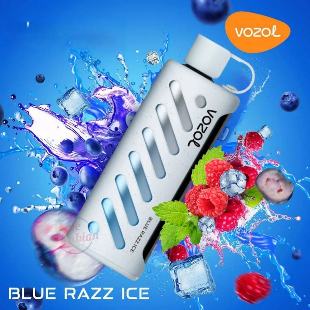 Vozol Shisha 25K Dual-Mode Einweg-Vape Blue Razz Ice