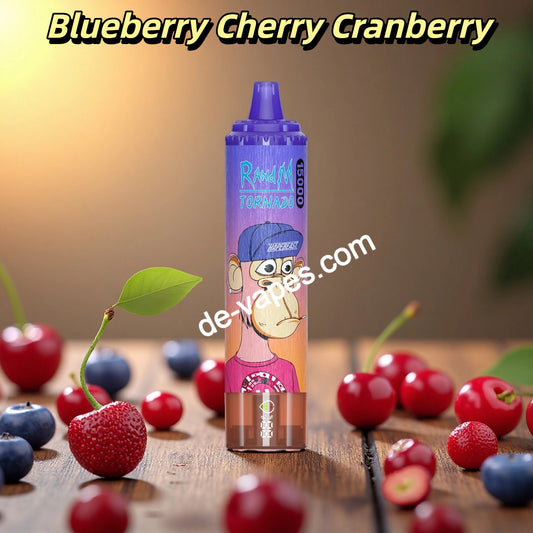 Blueberry Cherry Cranberry Randm tornado 15000