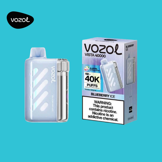 Blueberry Ice Vozol Vista 40000 Vape