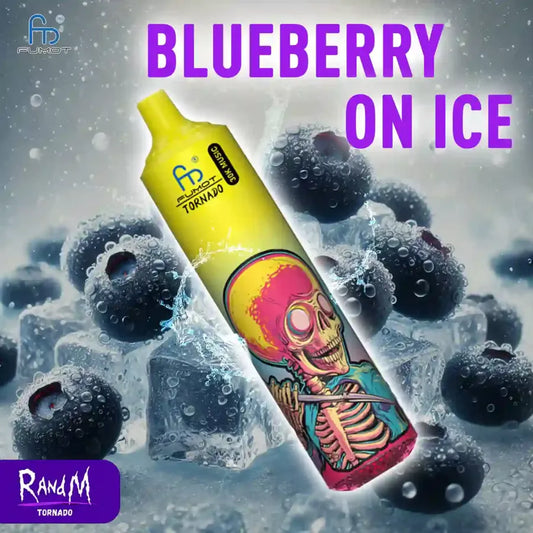 RandM Tornado 30000 Puffs  - Blueberry on Ice