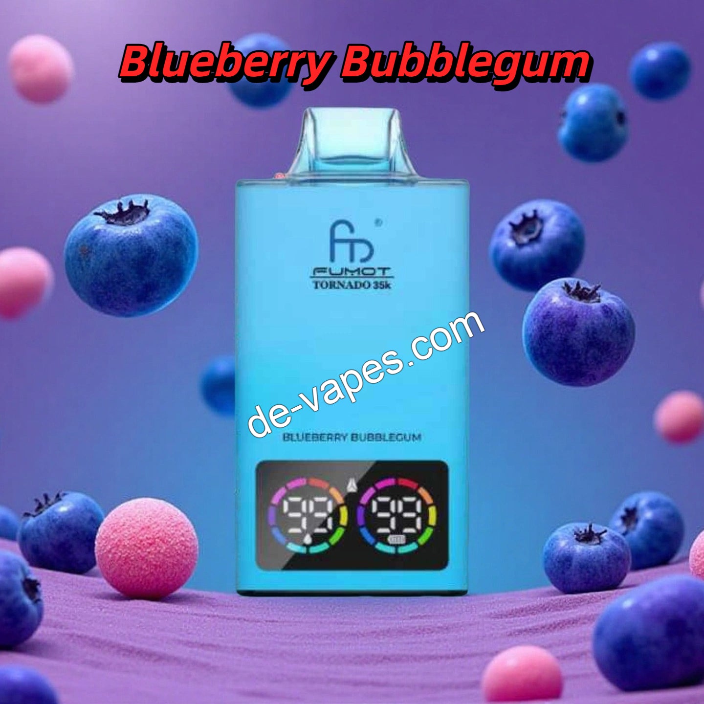 Blueberry Bubblegum Randm Tornado 35000 Puffs