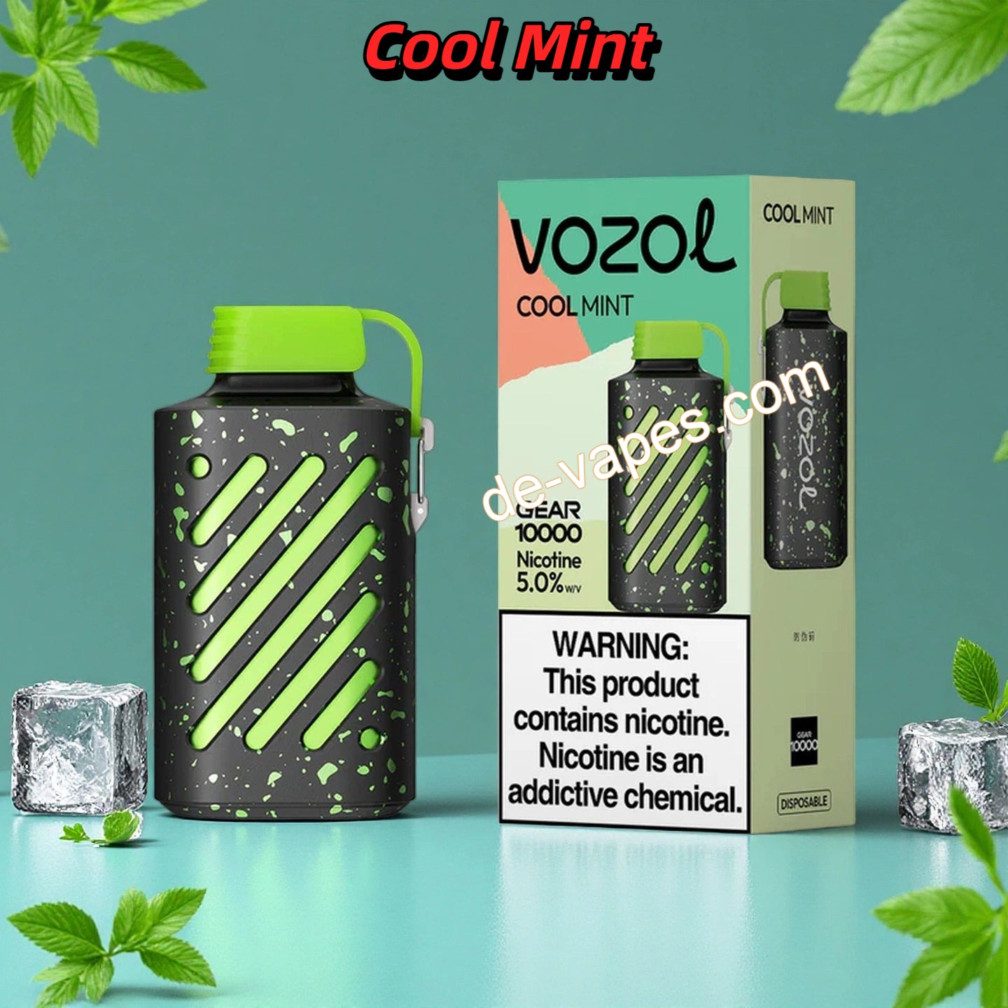 Cool Mint Vozol Gear 10000 Einweg-Vape