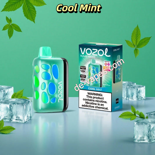 Cool Mint Vozol Rave 40000