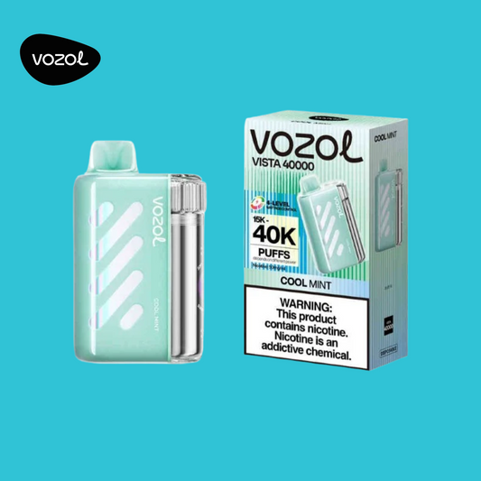 Cool Mint Vozol Vista 40000 Dual-Mode-Einweg-E-Zigarette
