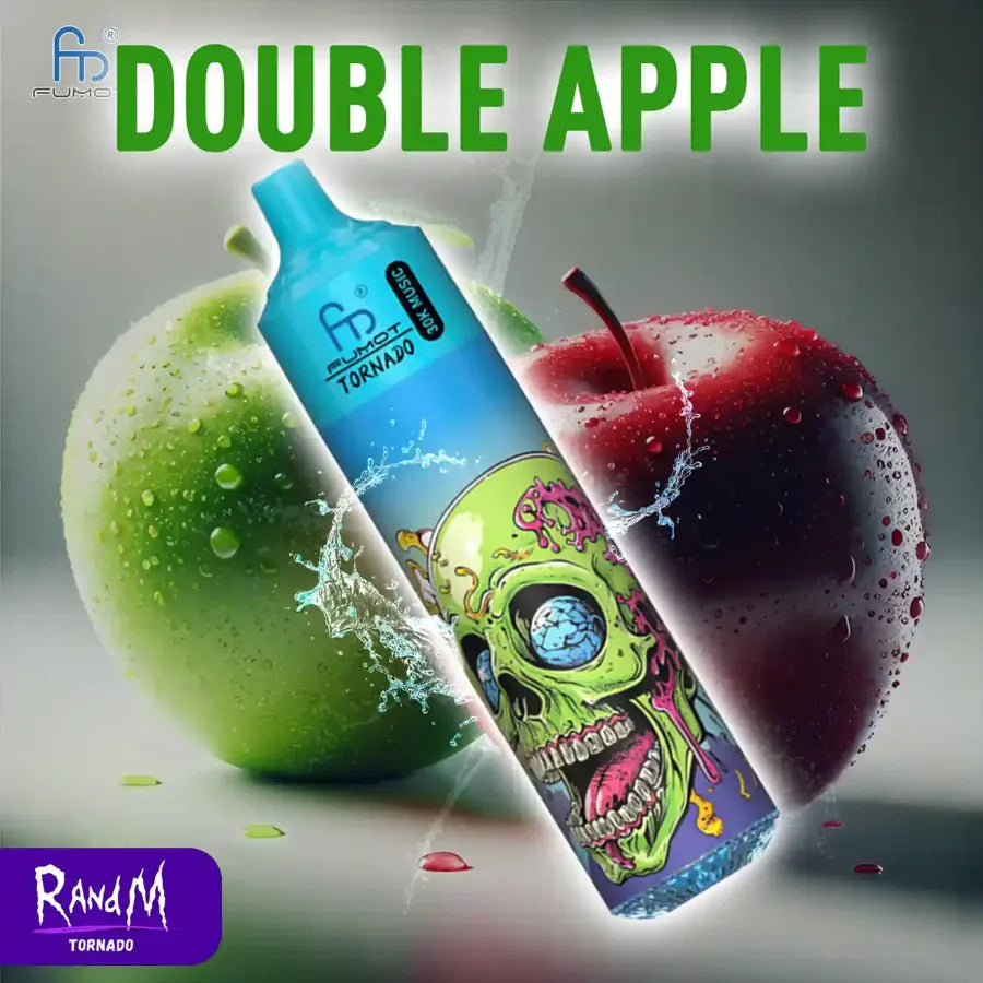 Double Apple - RandM Tornado 30000 Vape