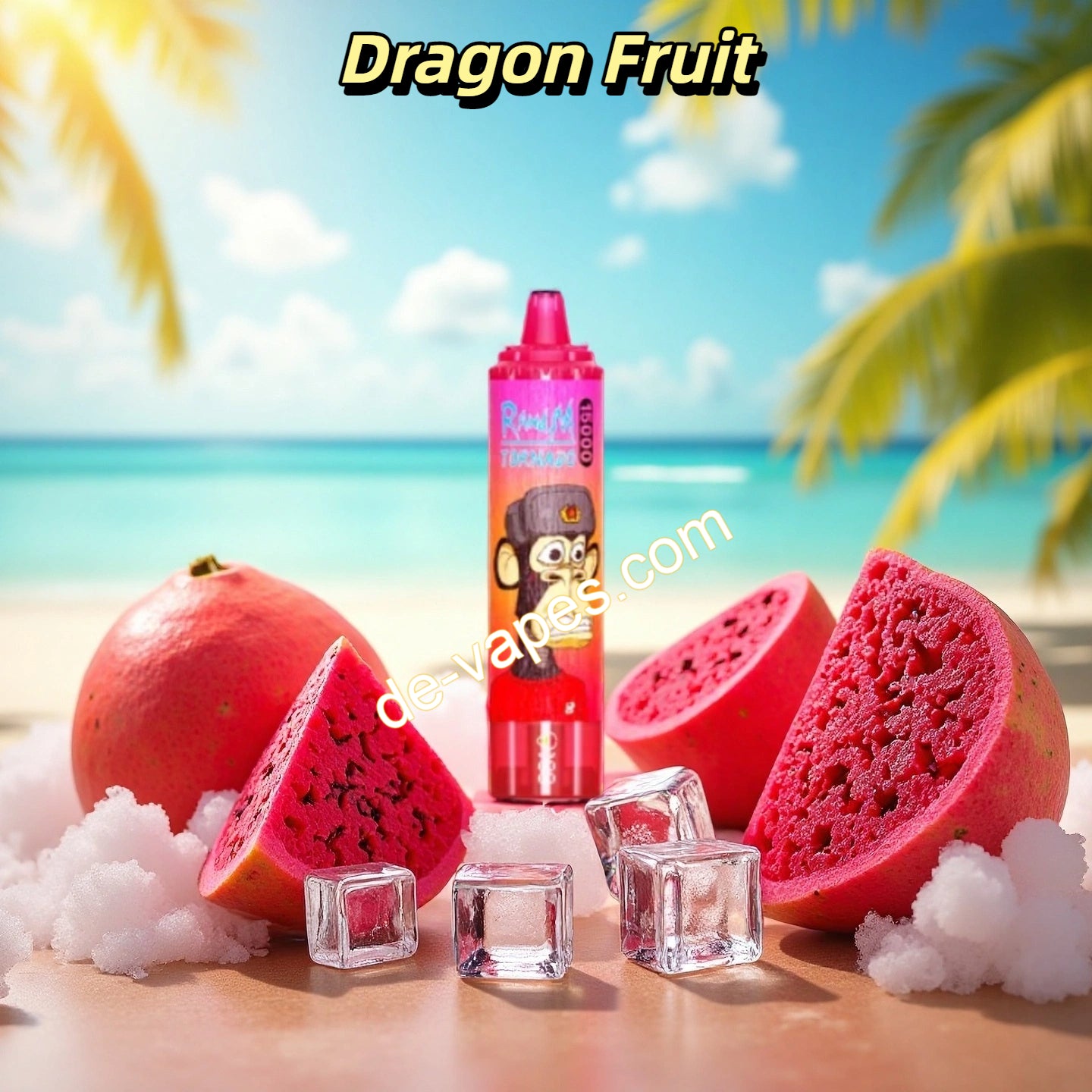 Dragon Fruit RandM Tornado 15000 Puffs