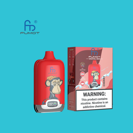 Cherry Randm Tornado Vape Digital Box 12000