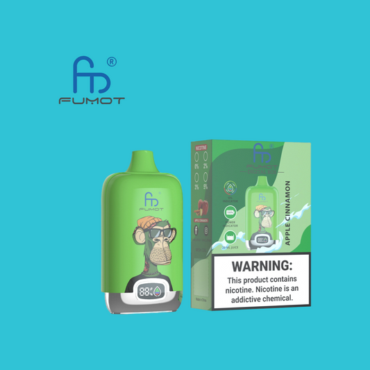 Apple Cinnamon RandM Tornado Digital Box 12000 Puffs
