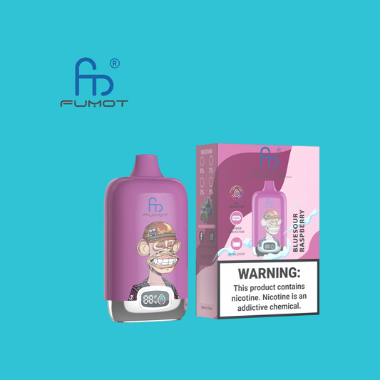 Bluesour Raspberry RandM Digital Box 12000 Puffs