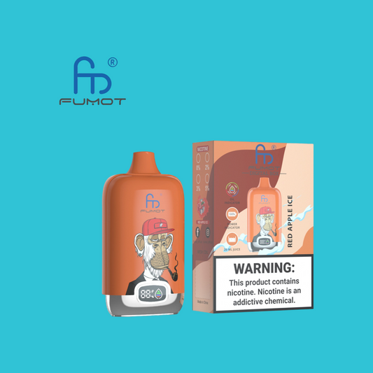 Red Apple Ice Randm Digital Box 12000 Puffs