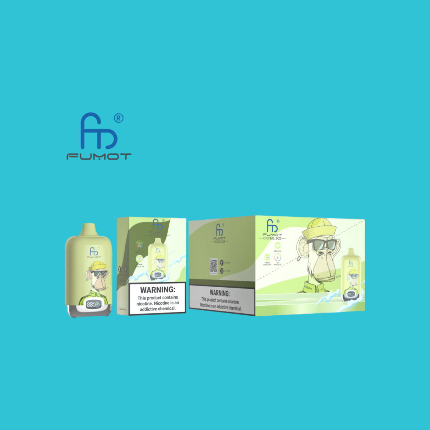 Kiwi Passion Fruit Guava Randm Digital Box 12K