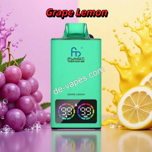 Grape Lemon Tornado 35000 Puffs
