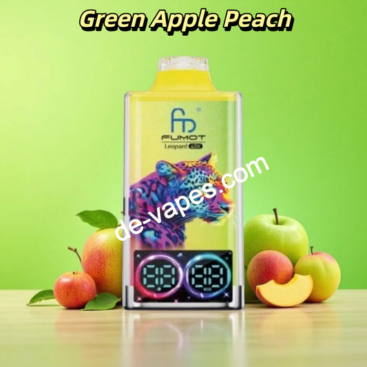 RandM Tornado 40000 – Green Apple Peach Vape
