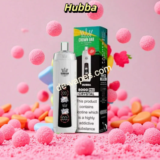 Hubba Al Fakher Vape Crown Bar 8000