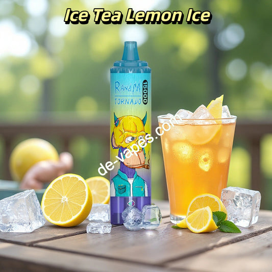 Ice Tea Lemon Ice Randm Tornado 15000 Puffs