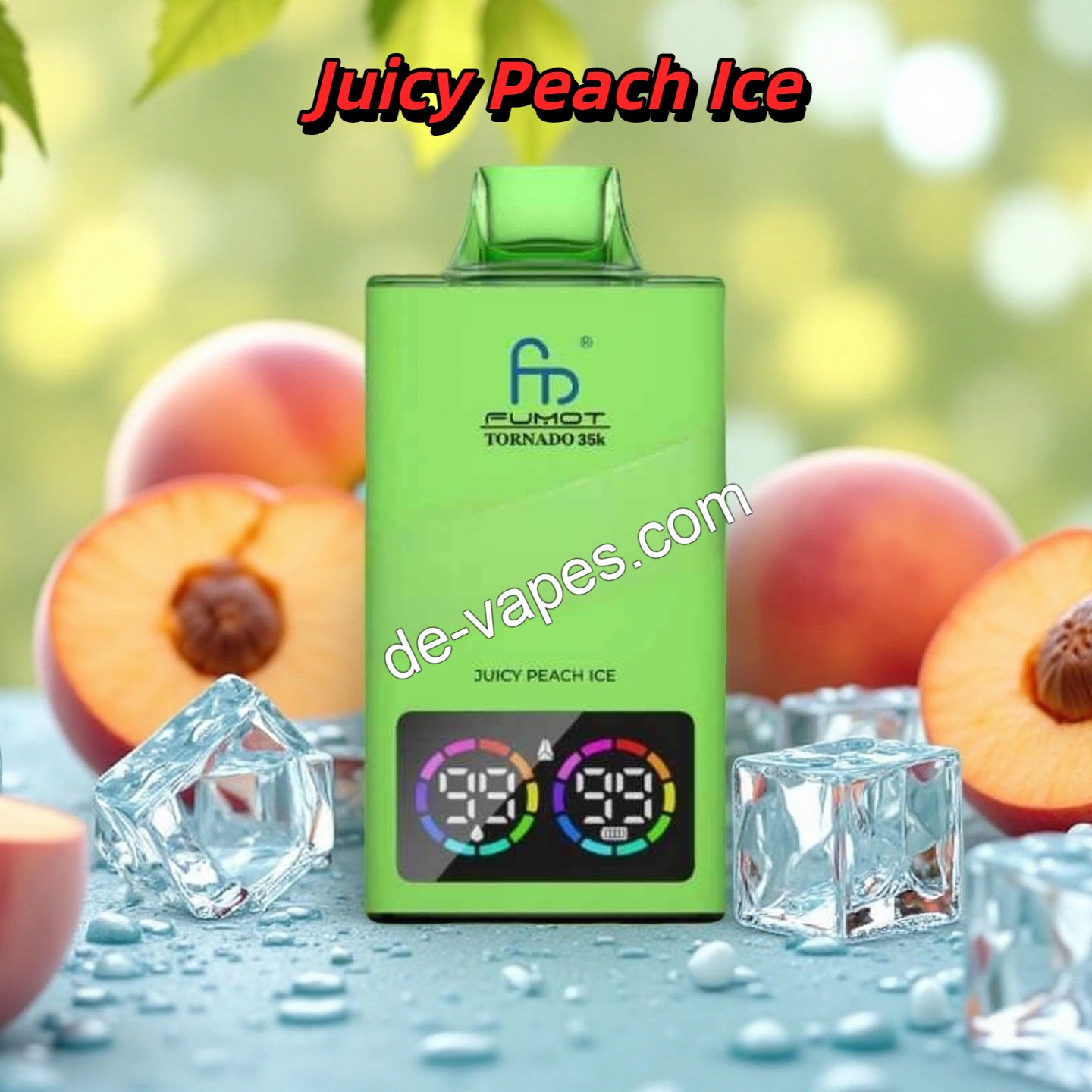 Juicy Peach Ice Randm Tornado Vape 35000