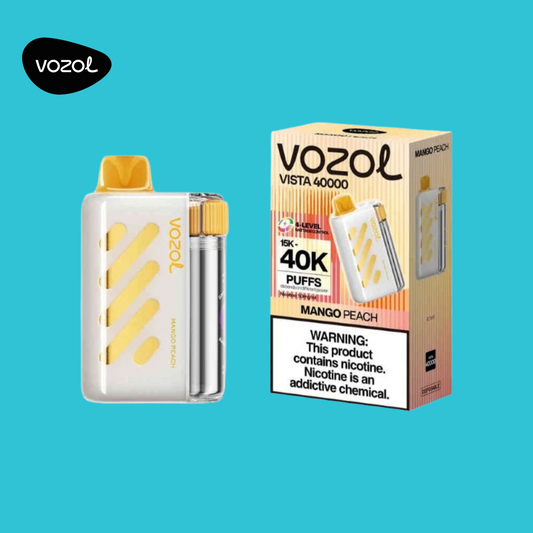Mango Peach Vozol Vista 40000 Vape