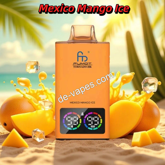 Mexico Mango ice Randm Tornado 35000 Puffs