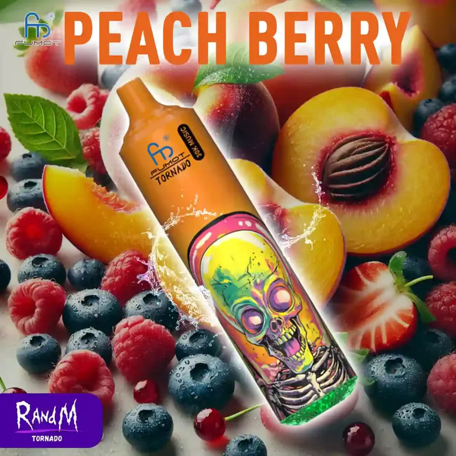 RandM Tornado Vape 30000 - Peach Berry