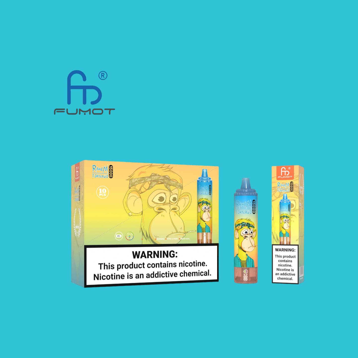 Peach Mango Randm Tornado 15000 Puffs