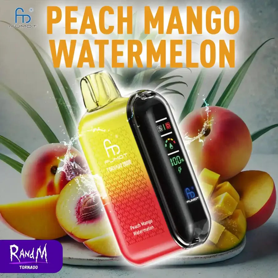 RandM Tornado 20000 Puffs - Peach Mango Watermelon