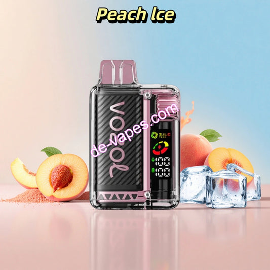 Peach lce Vozol Vista 20000 Vape