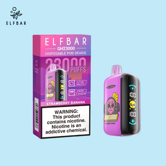 ELFBAR GH23000 Strawberry Banana Vape