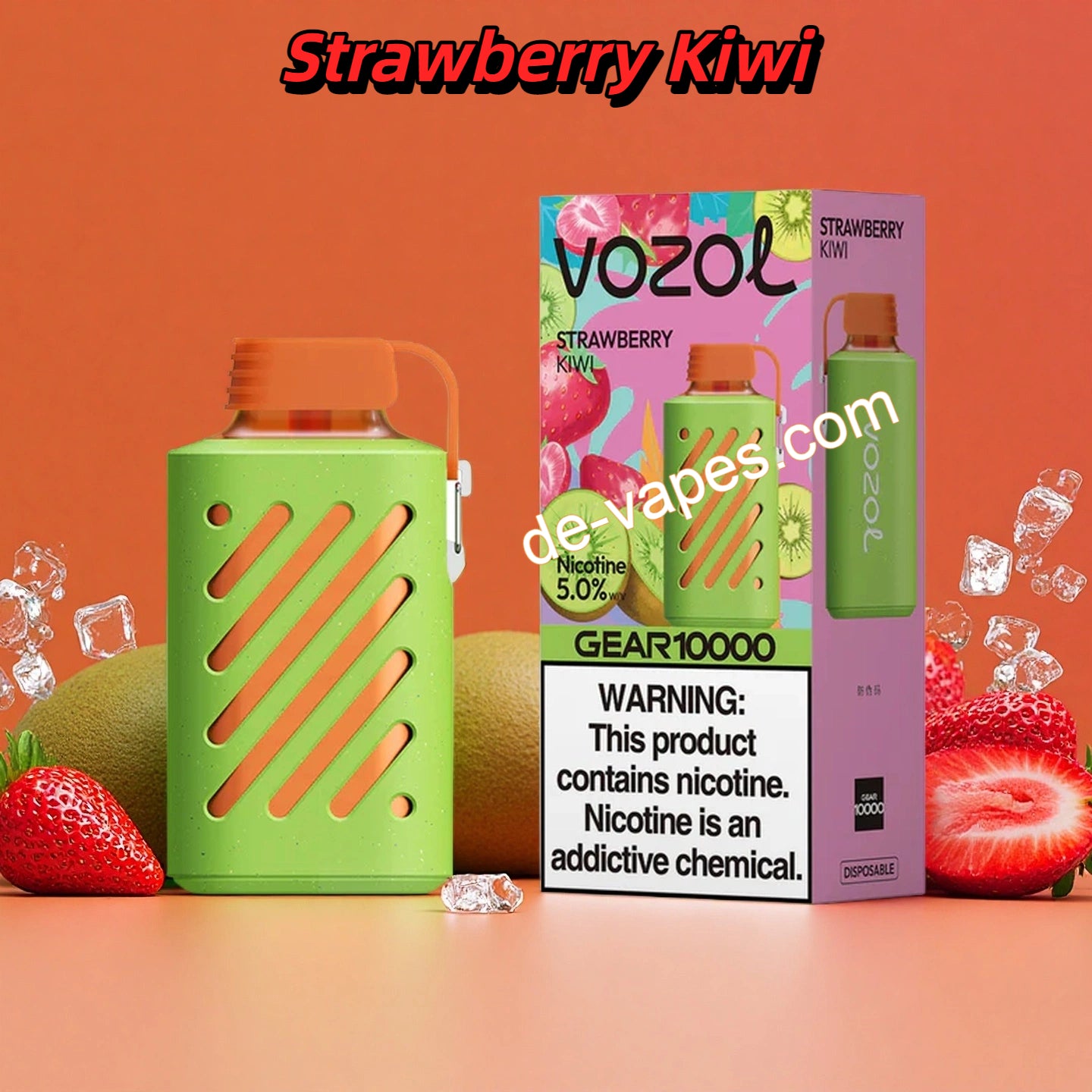 Strawberry Kiwi Vozol Gear 10000