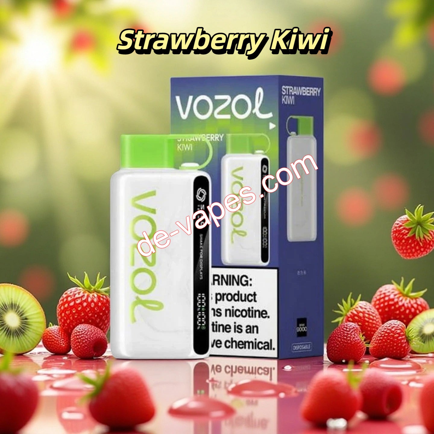 Strawberry Kiwi Vozol Star 12000 Vape