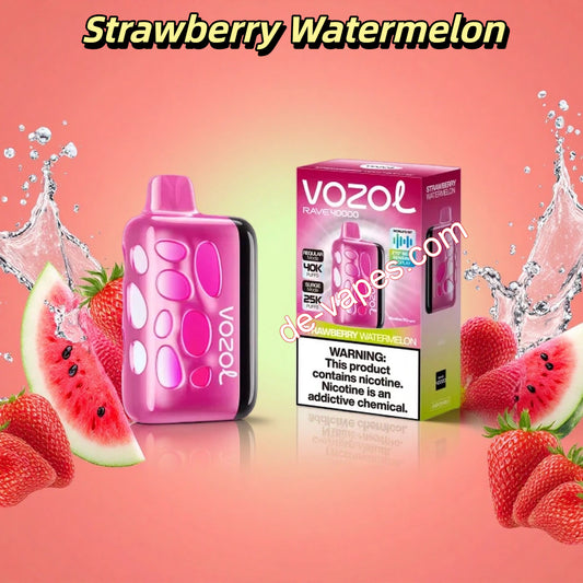 Strawberry Watermelon Vozol Rave 40000 Puffs