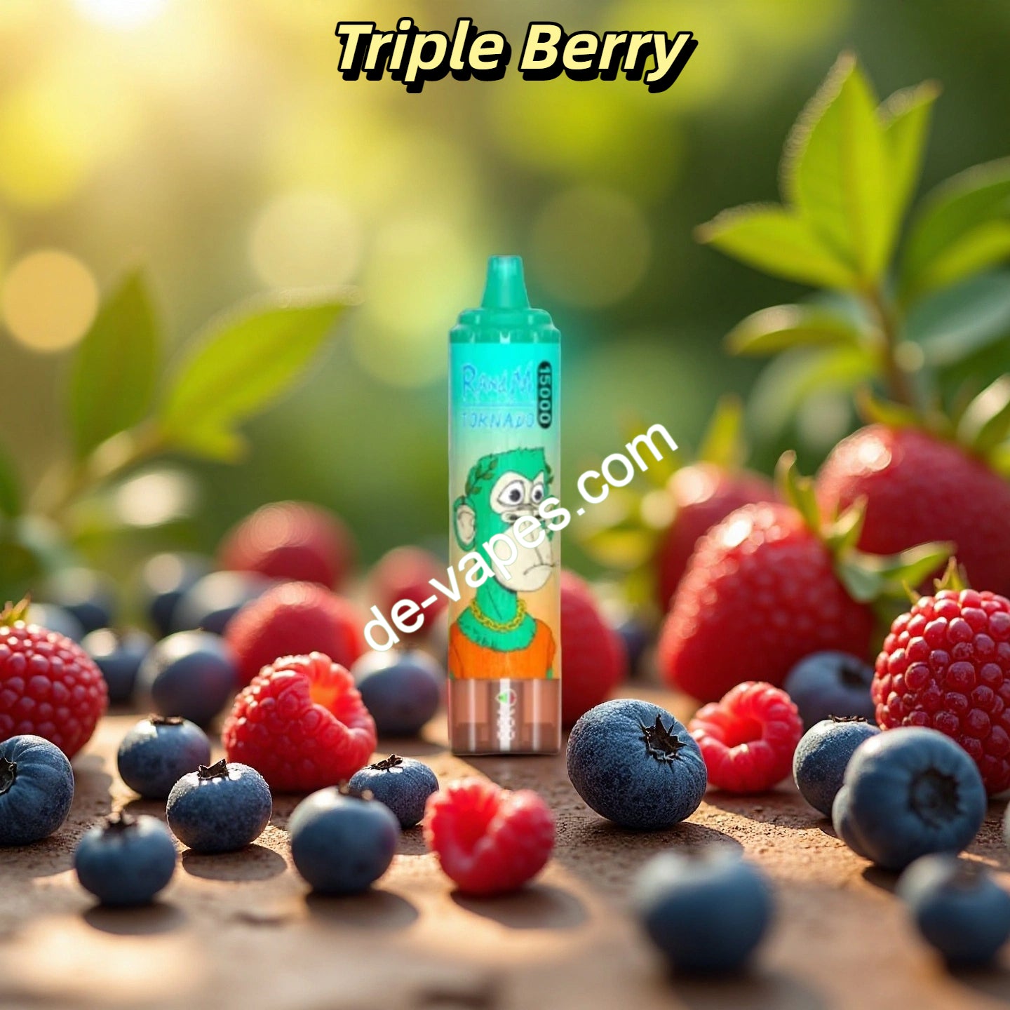 Triple Berry Randm Tornado 15000 Puffs