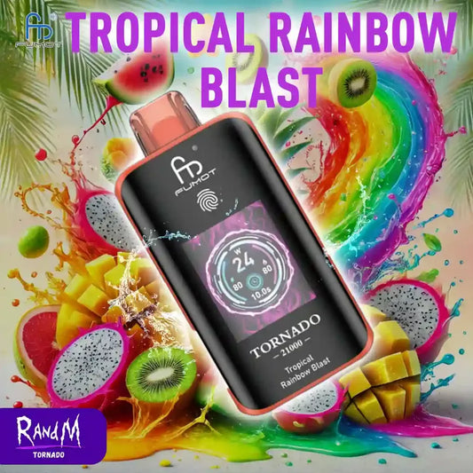 RandM Tornado 25000 Puffs -  Tropical Rainbow Blast