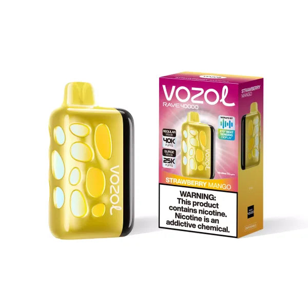 Vozol Rave 40000 Puffs - Strawberry Mango