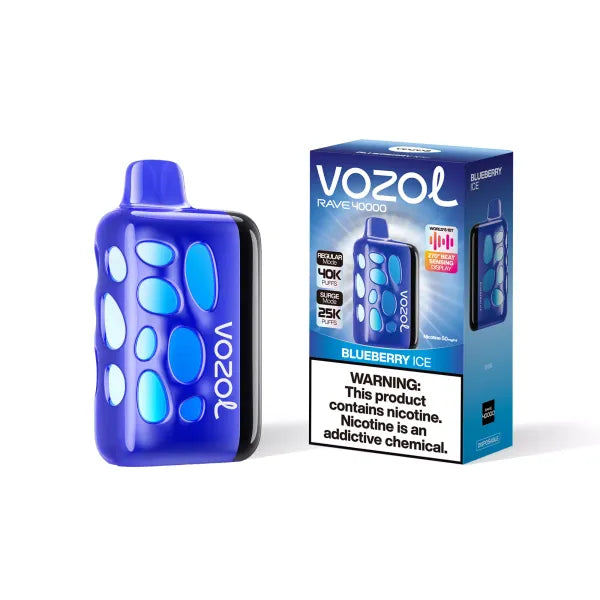 Vozol Rave 40000 Dual-Mode-Einweg-E-Zigarette - Blueberry Ice