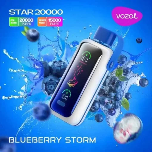 Vozol Vape 20K Blueberry Storm-Vozol Star 20000 Puffs